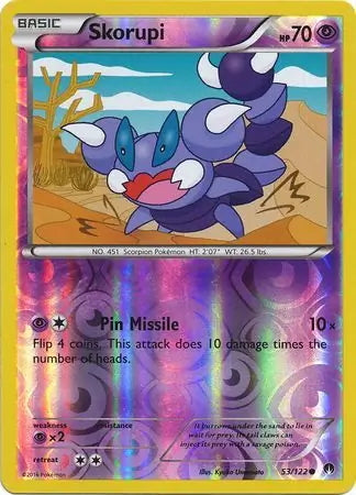 BREAKpoint Skorupi #53/122 reverse holo